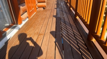 ウッドデッキ塗装工事