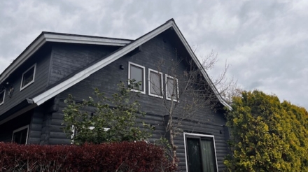 軽井沢　ログハウス塗装工事　キシラデコールフォレステージHS