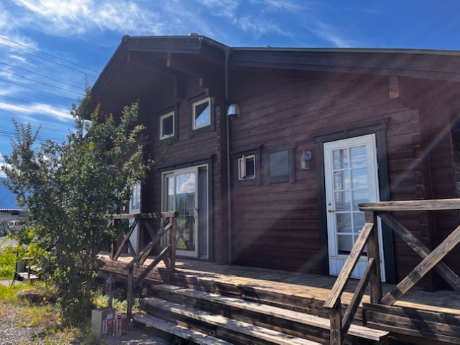 松本市 ログハウス塗り替え工事 別荘 キシラデコールフォレステージHS